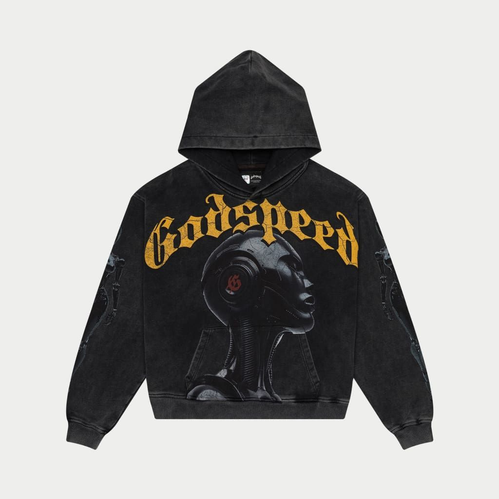 GODSPEED Alexa Hoodie (Black Wash)