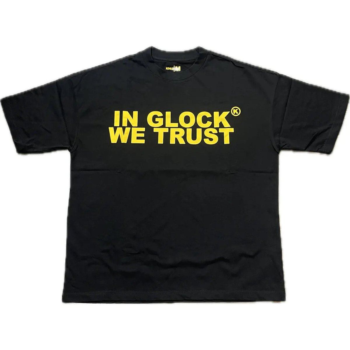 IN GLOCK WE TRUST TEE BLACK/YELLOW