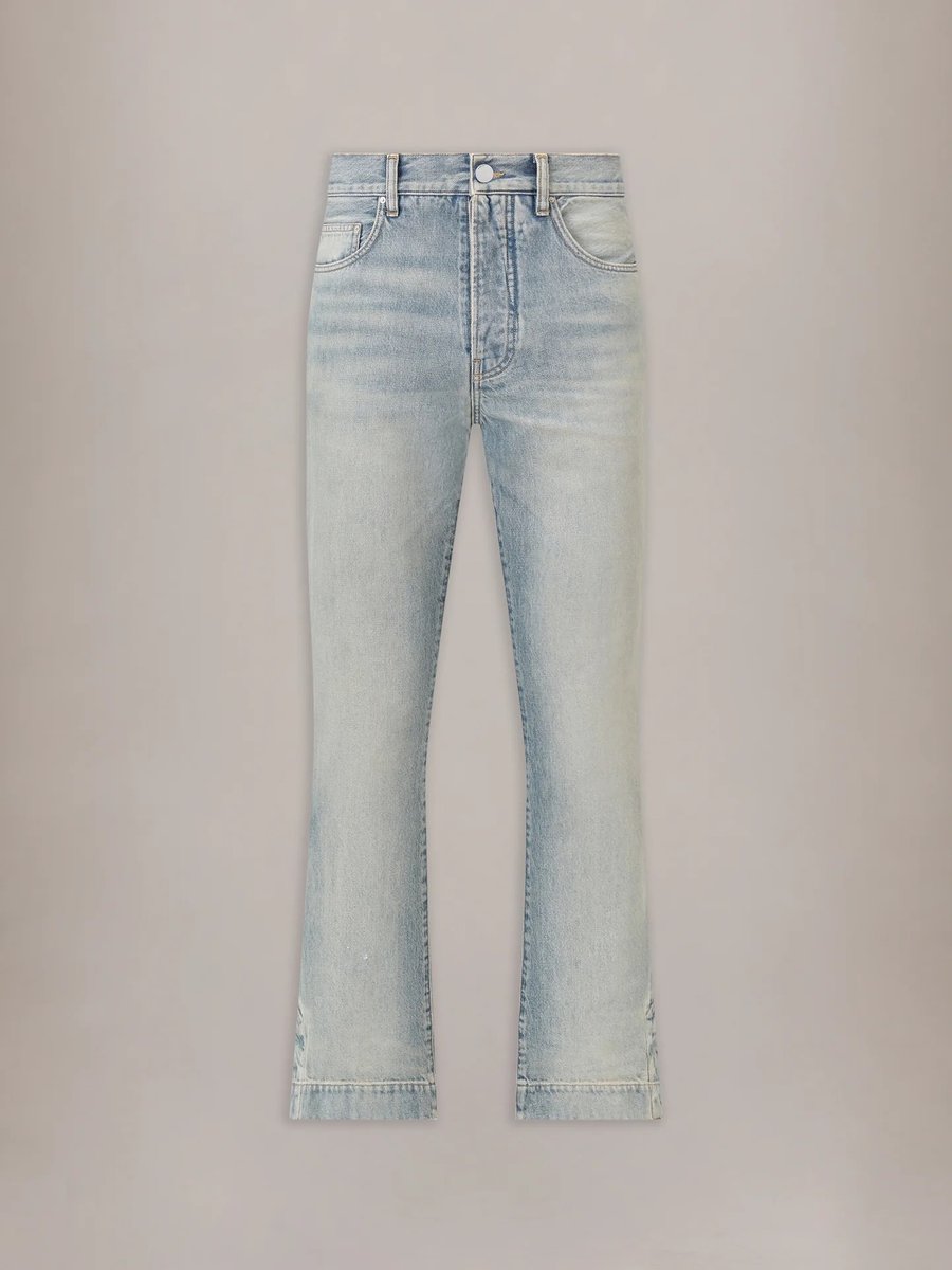 Amiri Straight Flare Jean ANTIQUE INDIGO