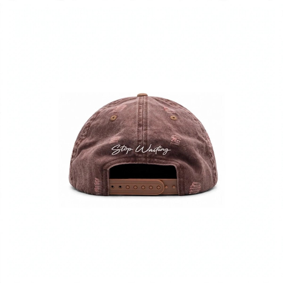 STOP WAITING Good Things Hat Brown/Tan
