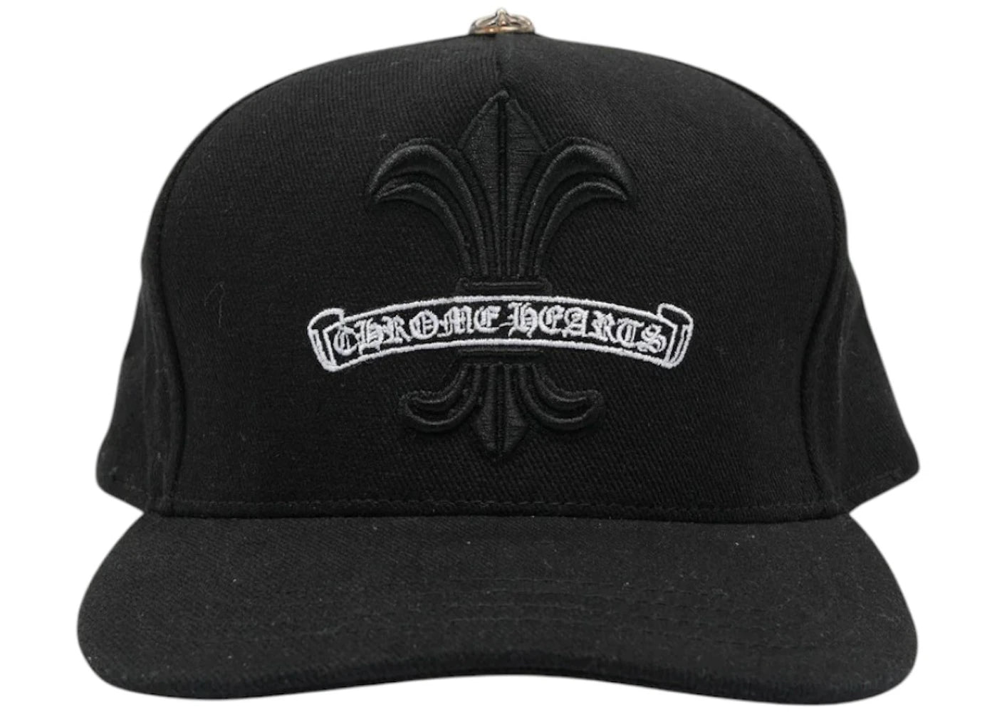 Chrome Hearts Fleur Snapback Trucket Hat Black