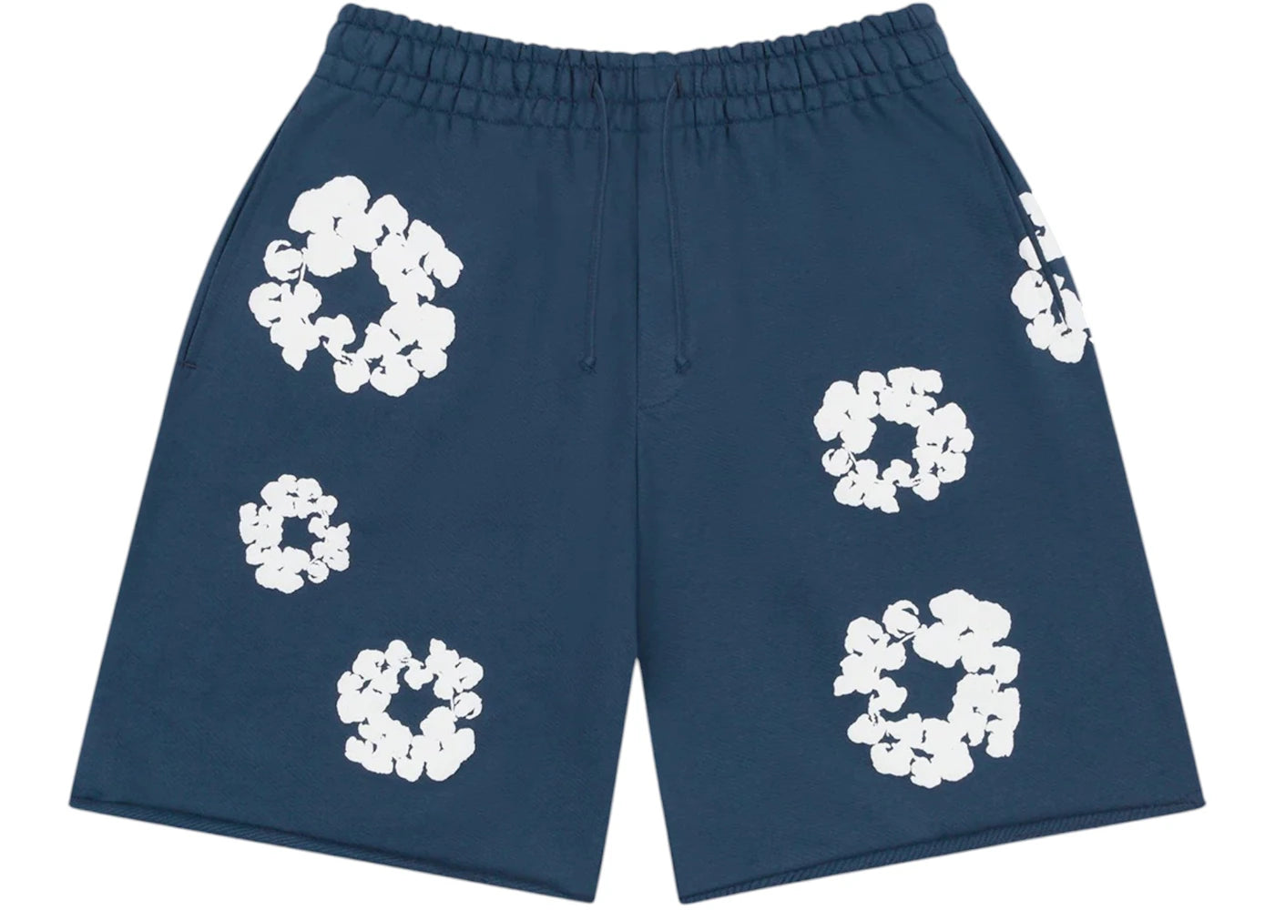 Denim Tears Cotton Wreath Sweatshorts Navy
