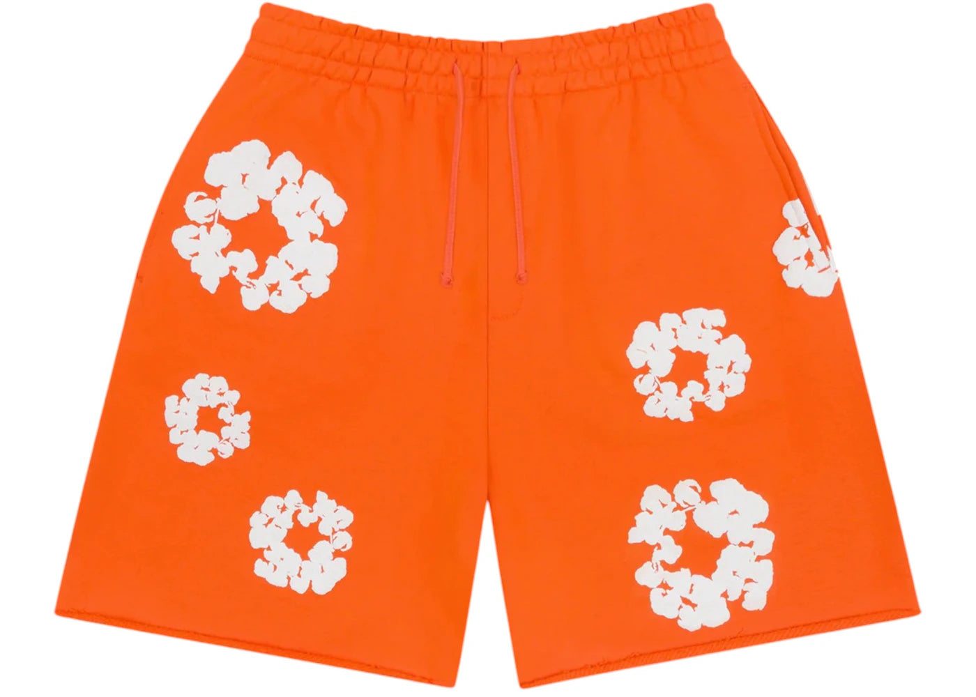Denim Tears Cotton Wreath Sweatshorts Orange