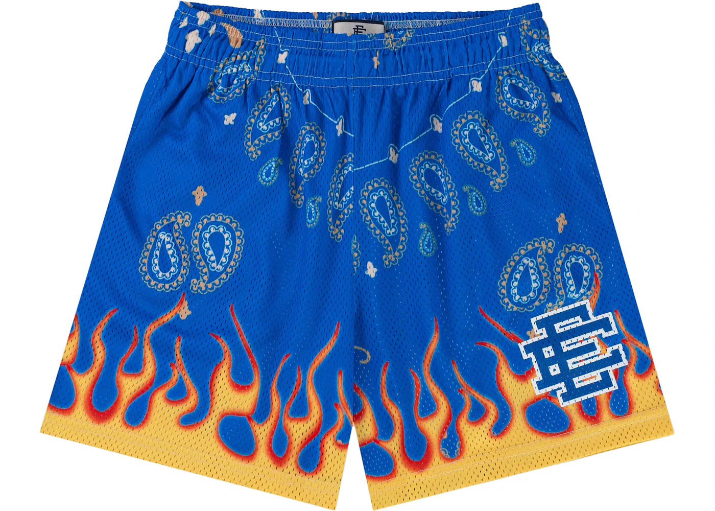 Eric Emanuel EE Basic Short Blue Paisley Flame
