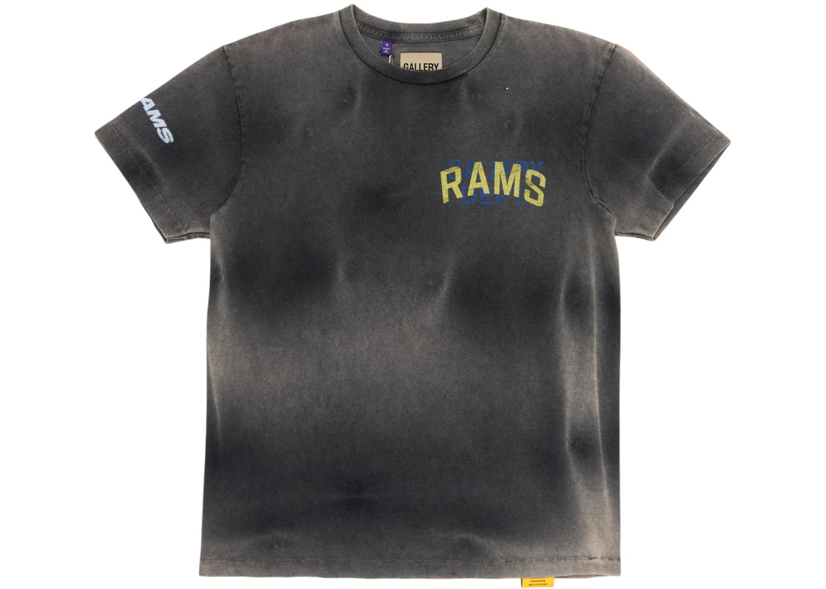 Gallery Dept. LA Rams Sun Faded Tee Black