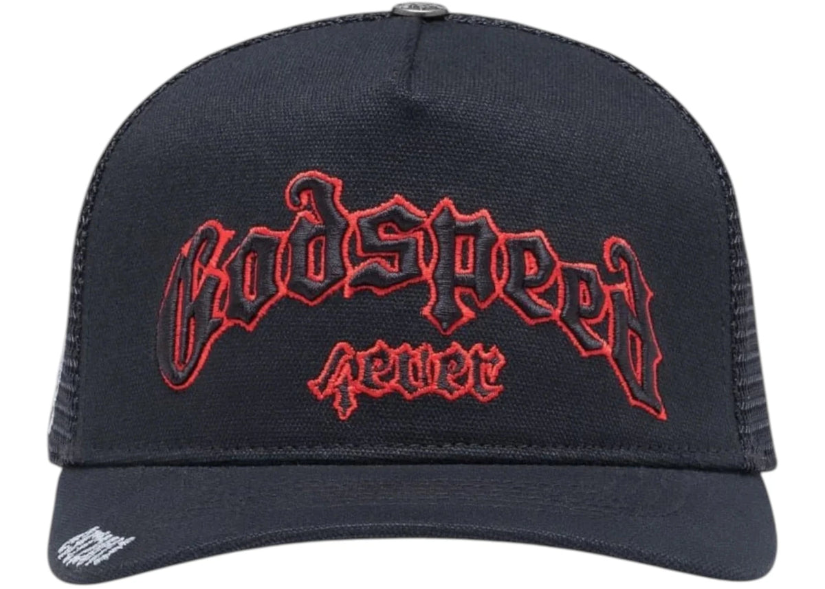 Godspeed GS Forever Trucker Hat Black/Red