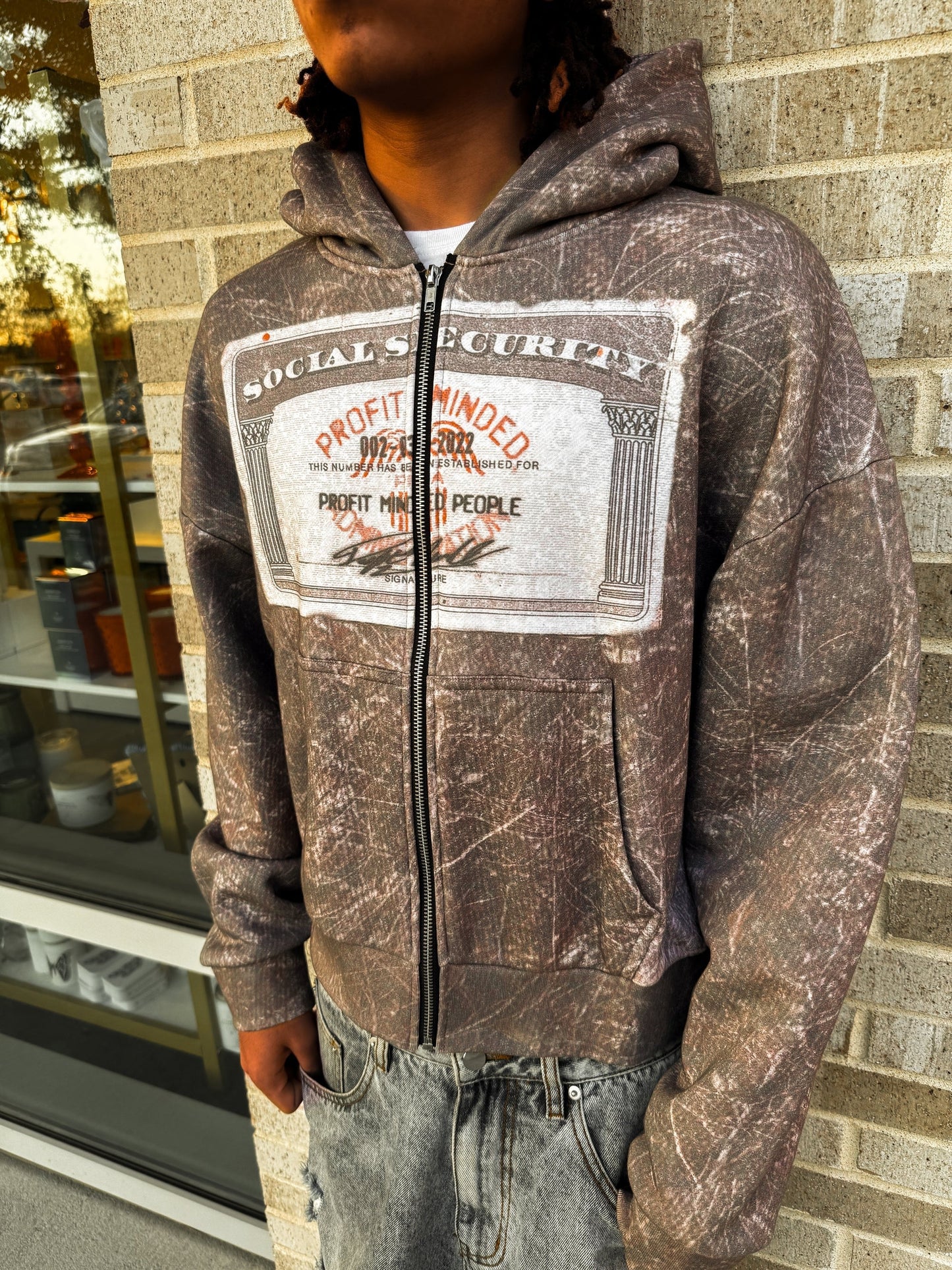 SSN Camo Zip Up