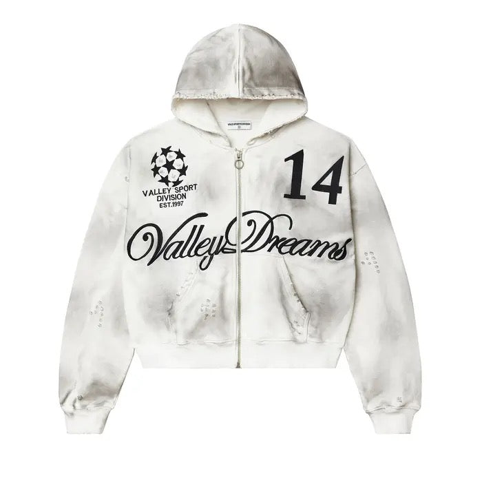Vale Forever Oreo 14 Zip Up Hoodie 'Dest/Smoke'