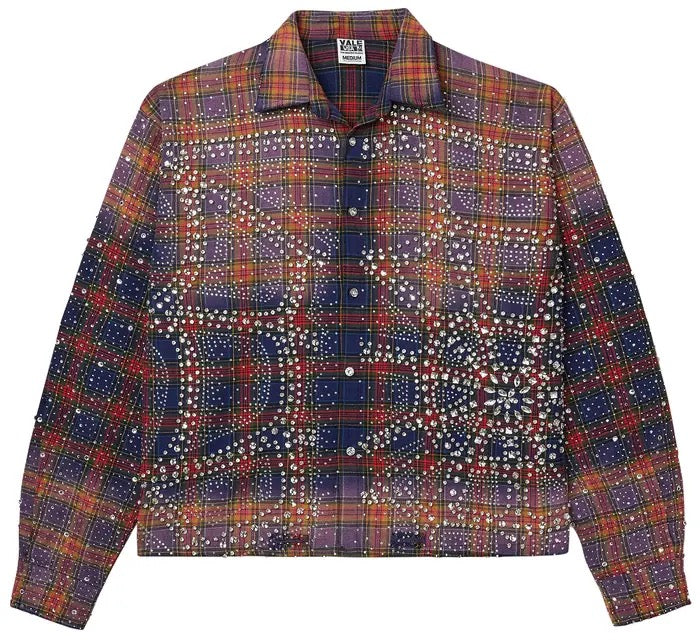 Vale Forever Purple Fever Flannel 'Blue/Orange'