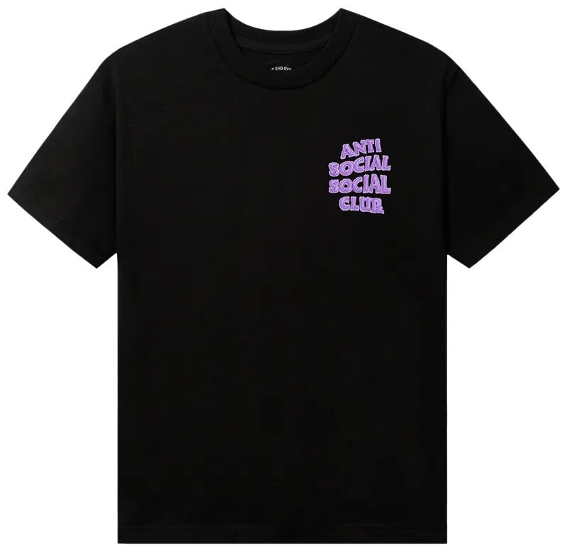anti social social club anthropomorphic tee black