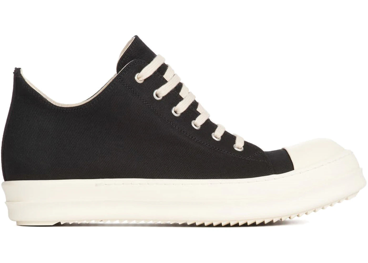 Rick Owens DRKSHDW Black Denim Low Black