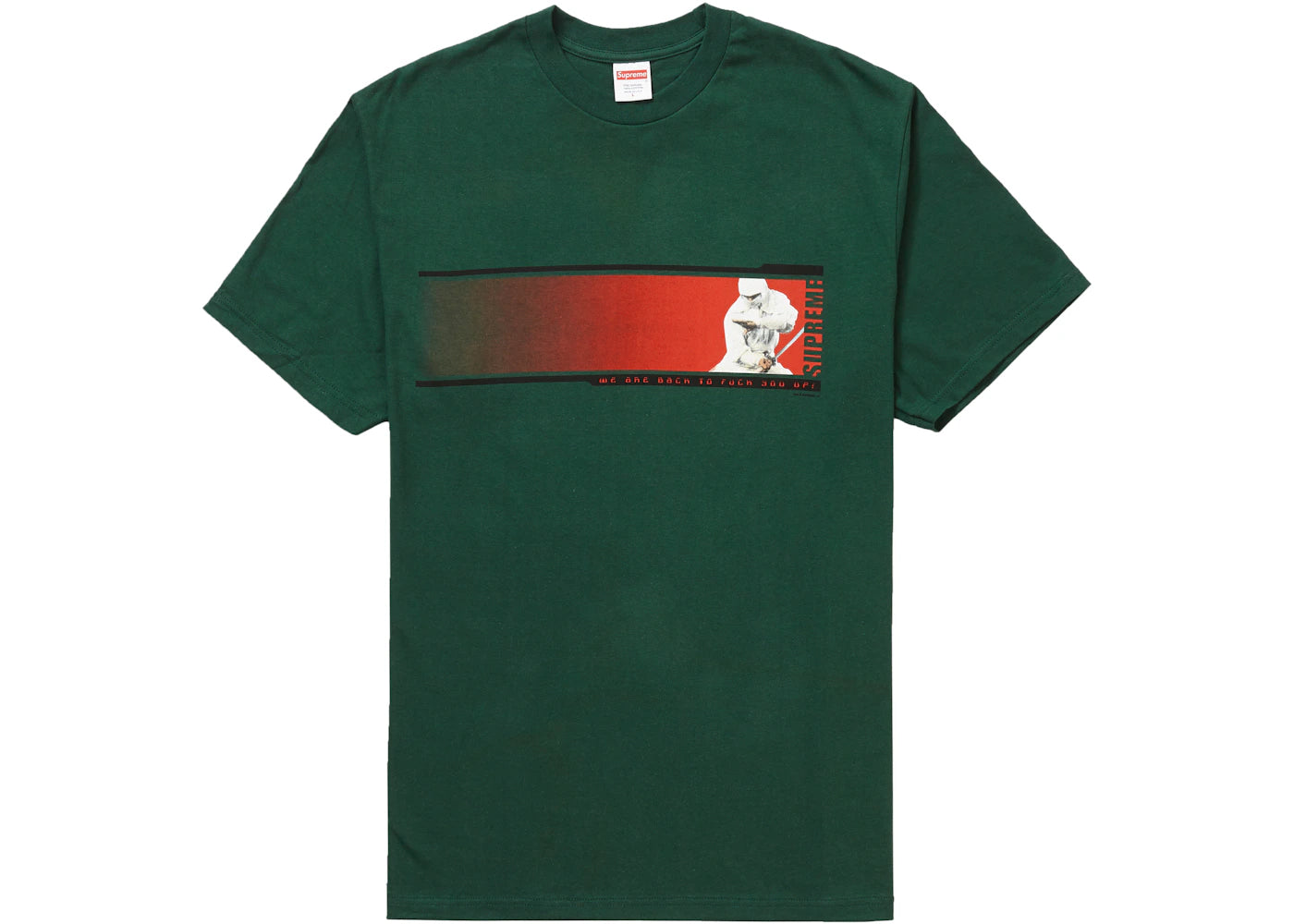 Supreme We're Back Tee Dark Green