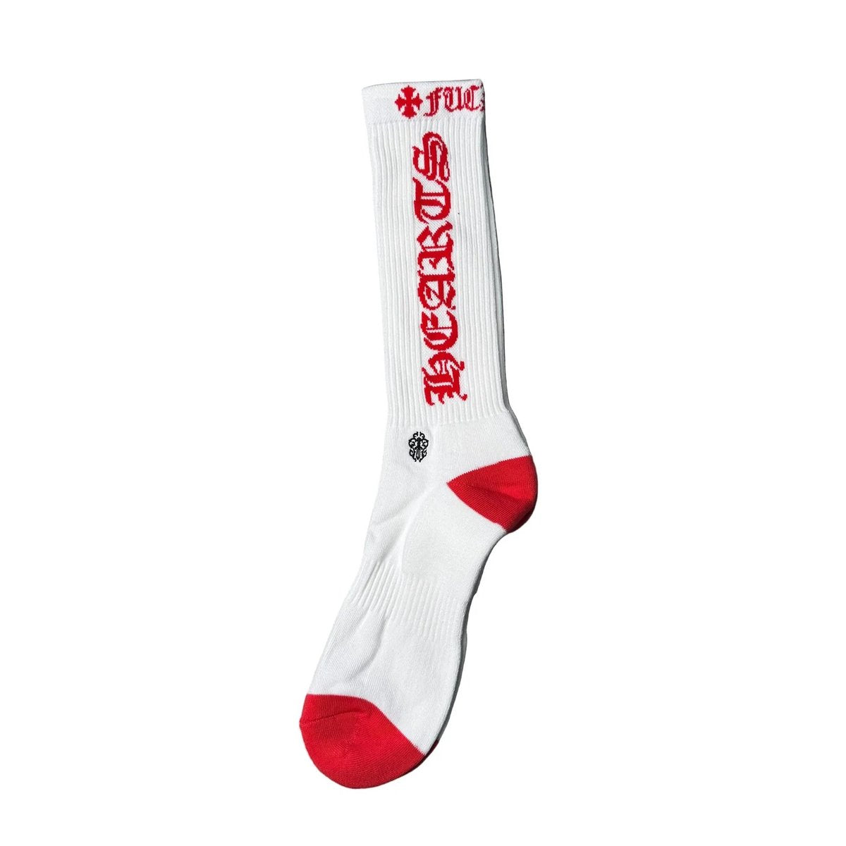 Chrome Hearts Socks White Red