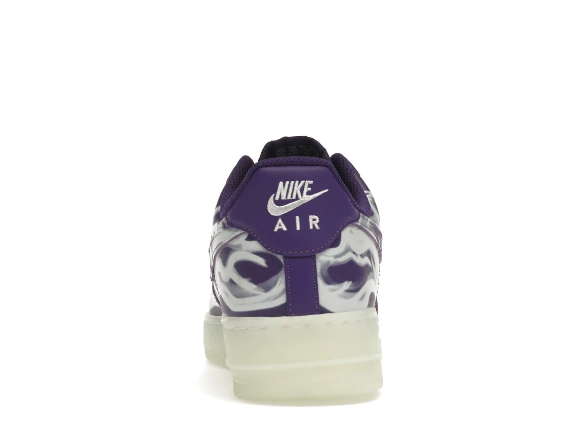 Nike Air Force 1 Low '07 QS Purple Skeleton Halloween (2021)