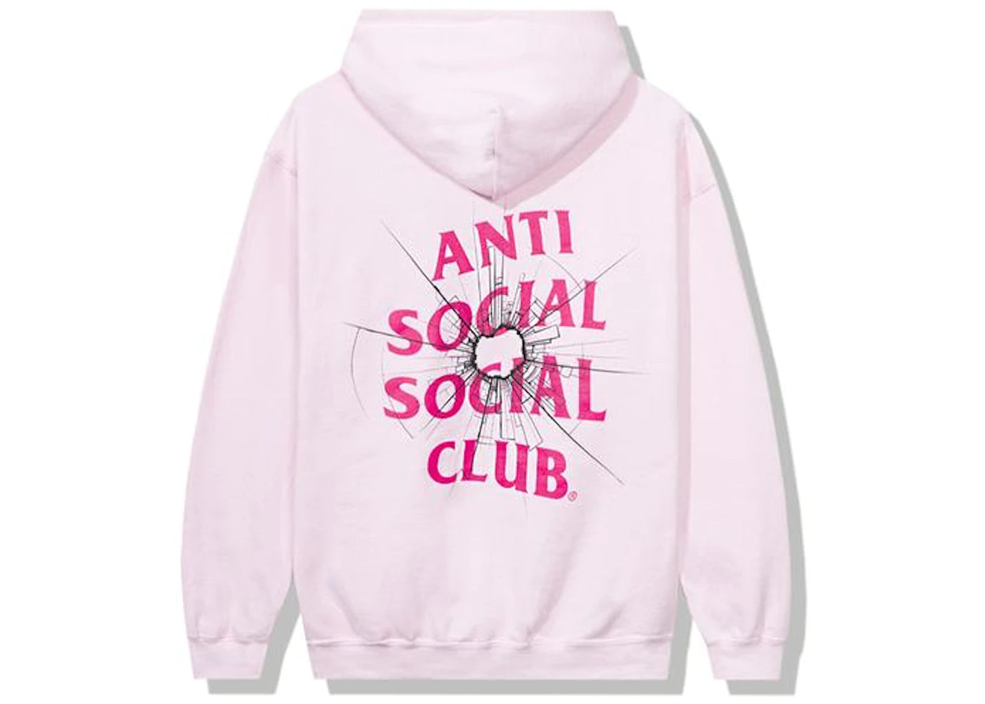 Anti Social Social Club Theories Hoodie Pink