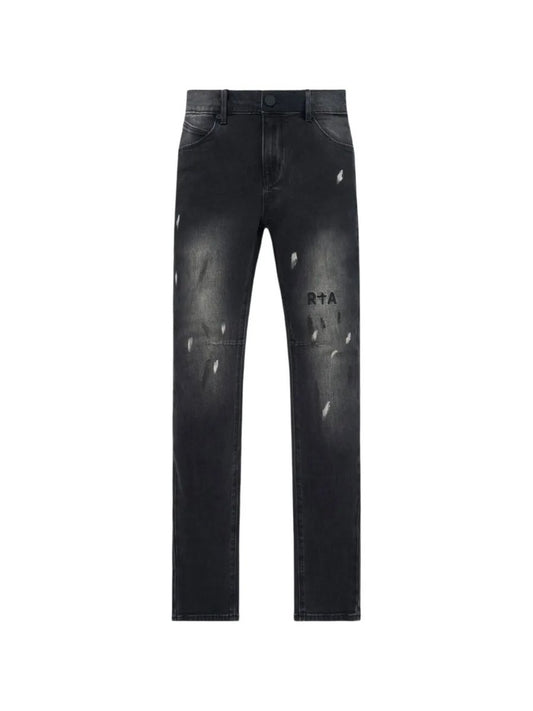 RtA Bryant Inkstone Paint Jeans Black