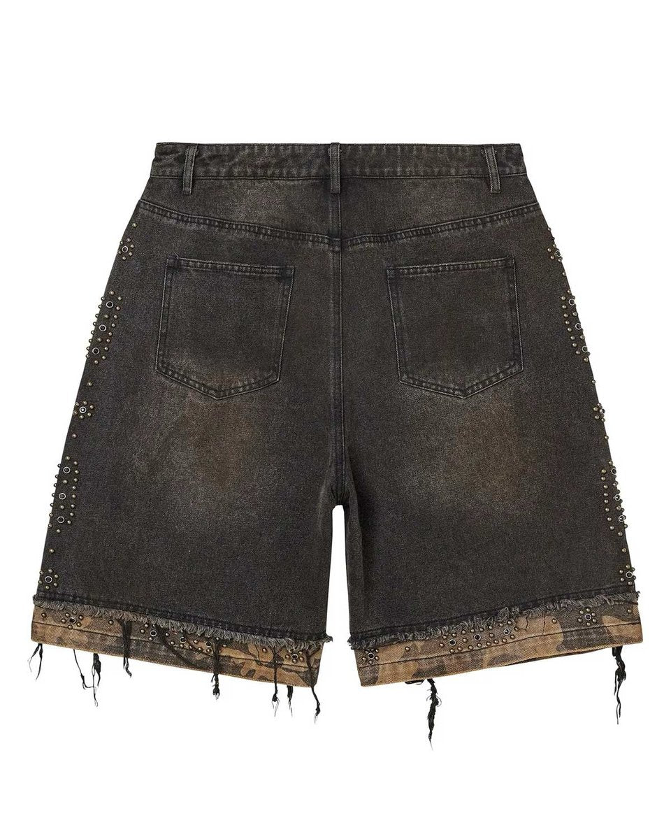 VALE FOREVER DOUBLE JORTS BLACK
