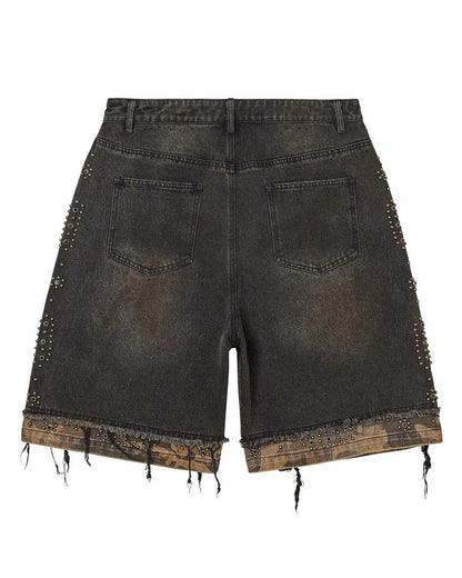 VALE FOREVER DOUBLE JORTS BLACK