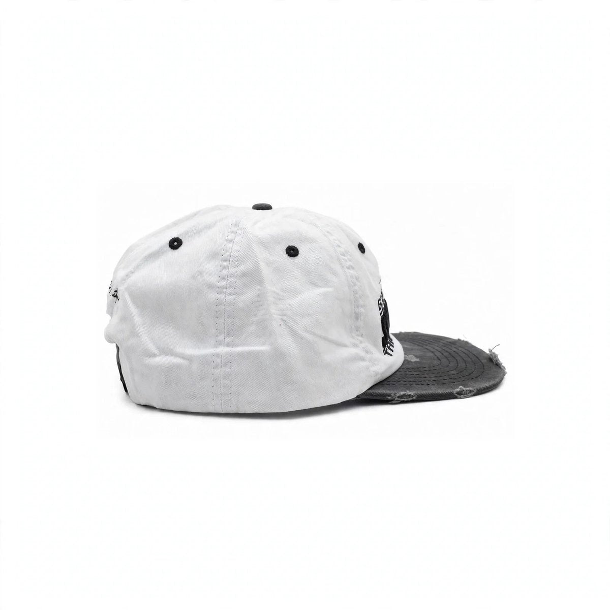 STOP WAITING  Good Things Hat White/Grey
