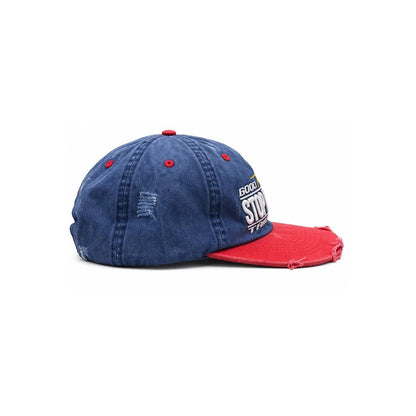 STOP WAITING Good Things Hat Blue/Red
