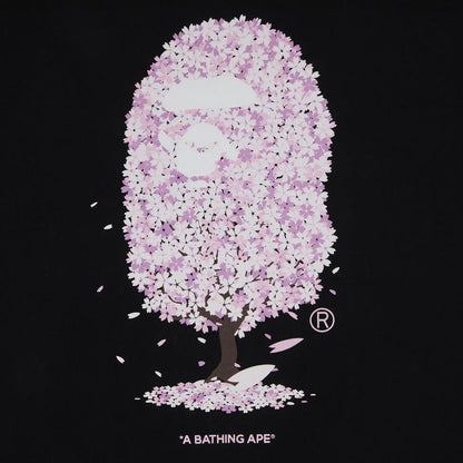 BATHING APE SAKURA TEE BLACK