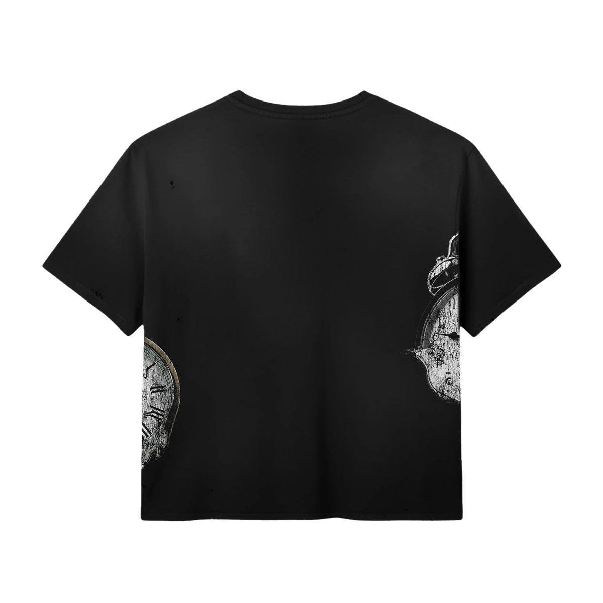 STOP WAITING VINTAGE CLOCK TEE (BLACK)