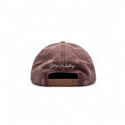 STOP WAITING Good Things Hat Brown/Tan