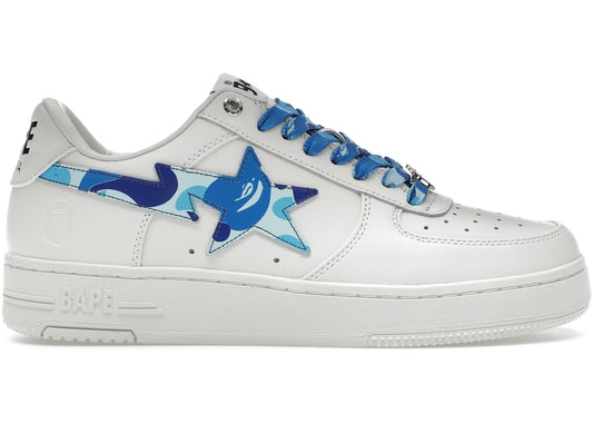 A Bathing Ape Bape Sta Low ABC Camo White Blue (2025)