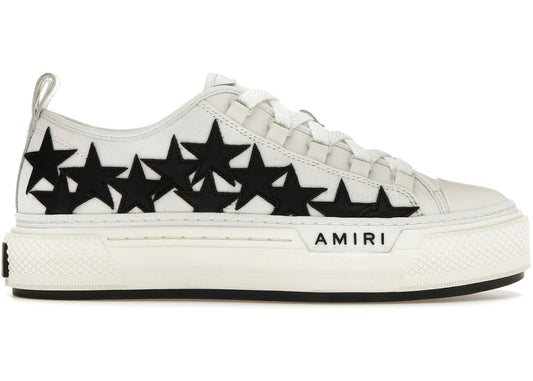 AMIRI Stars Court Low White Black