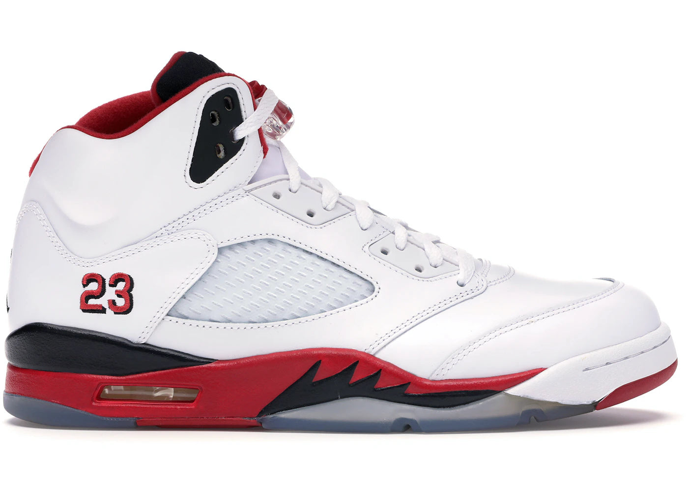 Jordan 5 Retro Fire Red Black Tongue (2013)