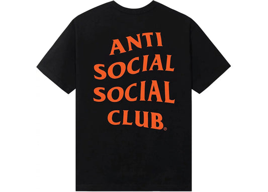 Anti Social Social Club Mind Games Tee Black/Orange