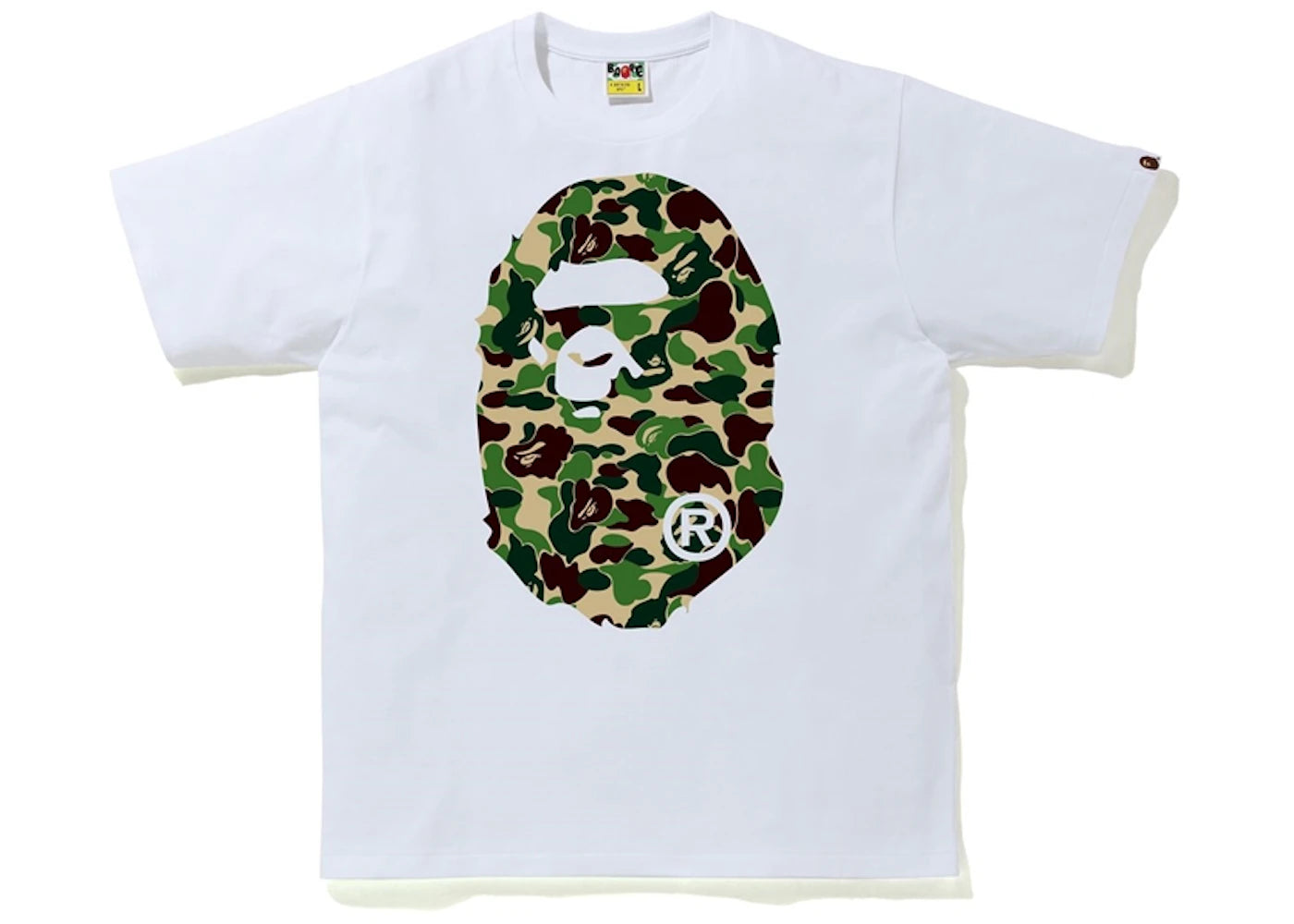 BAPE Color Camo By Bathing Ape Tee (FW22) White Green