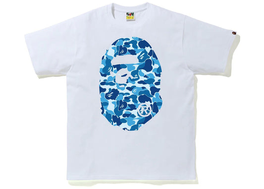 BAPE ABC Camo Big Ape Tee White/Blue