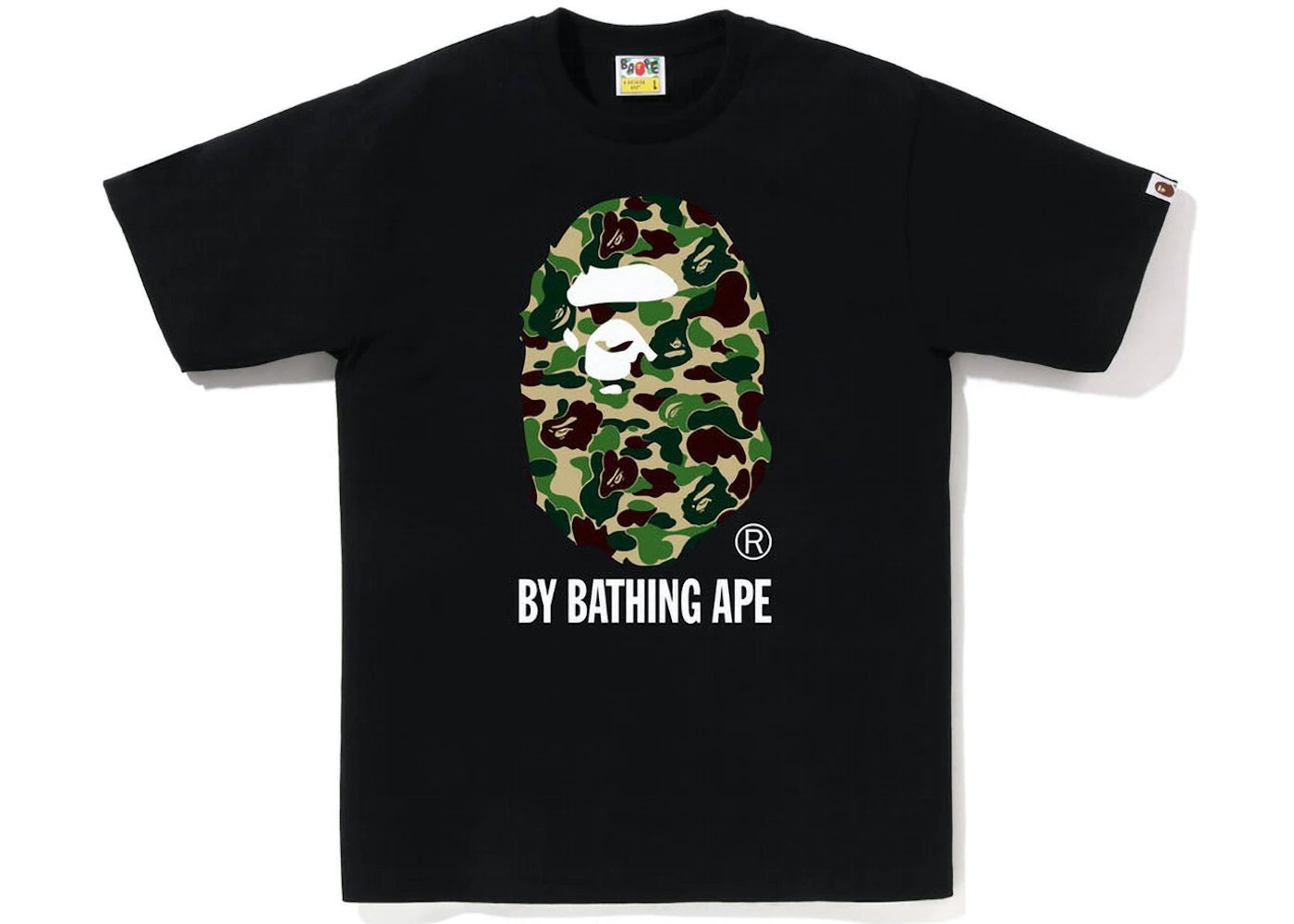 BAPE ABC Camo By Bathing Ape Tee Black/Green