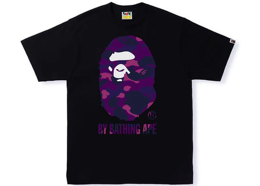 BAPE Color Camo By Bathing Ape Tee (SS22) Black Purple