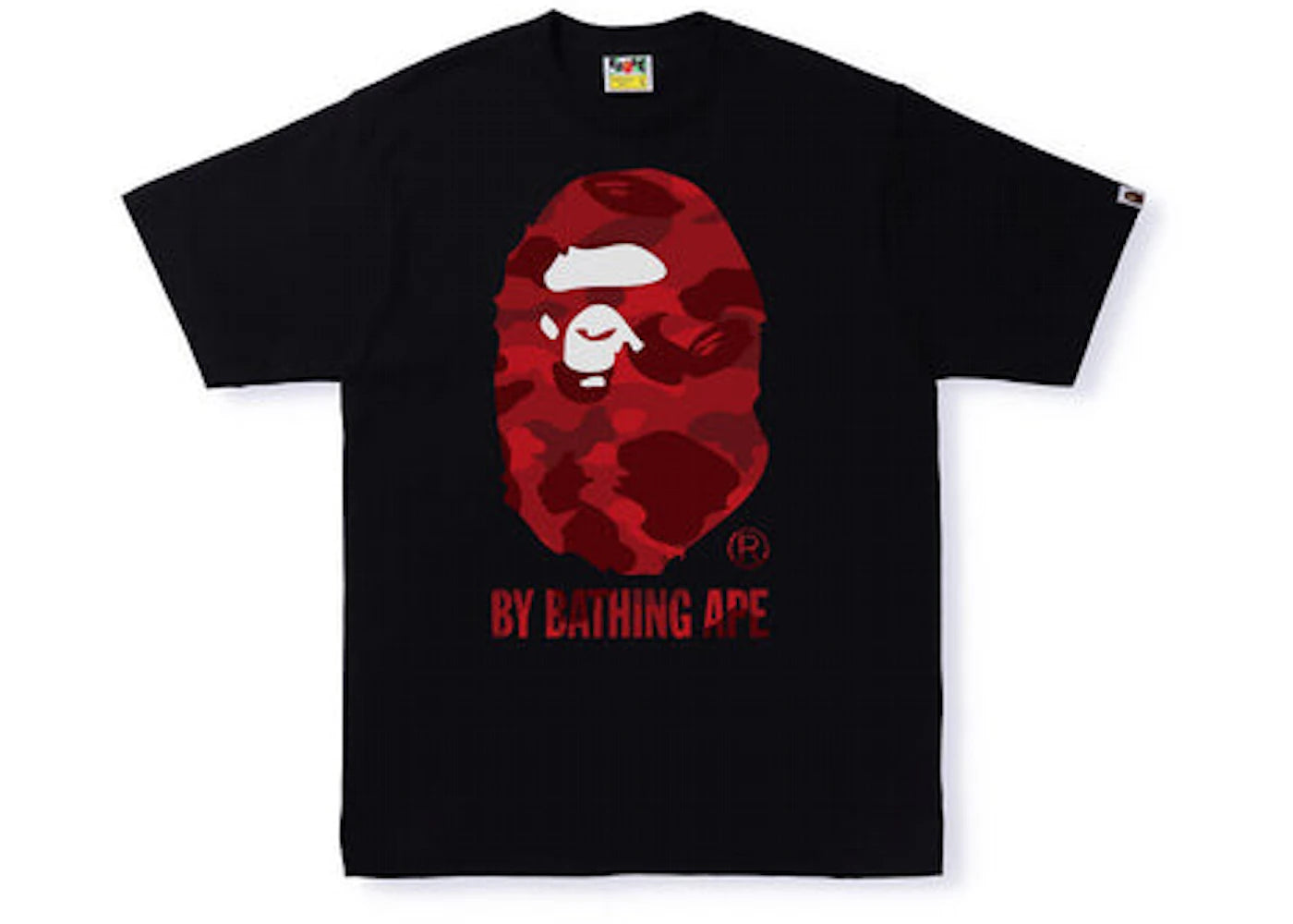 BAPE Color Camo By Bathing Ape Tee (SS22) Black Red