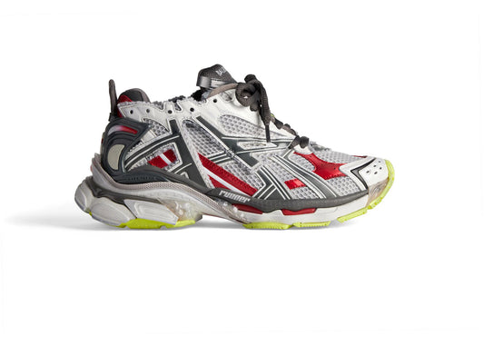 Balenciaga Runner Black White Red Neon Yellow