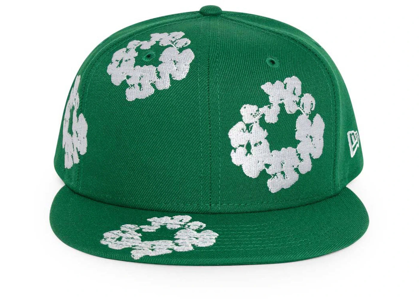 Denim Tears New Era Cotton Wreath 59/50 Cap Green