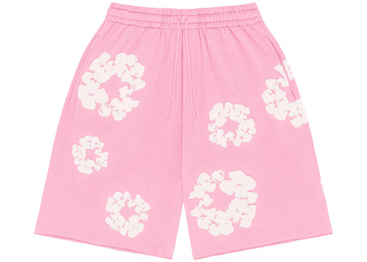 Denim Tears The Cotton Wreath Shorts Pink