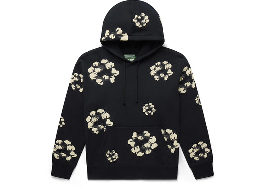 Denim Tears x CPFM Cactus Tears Wreath Hoodie Black