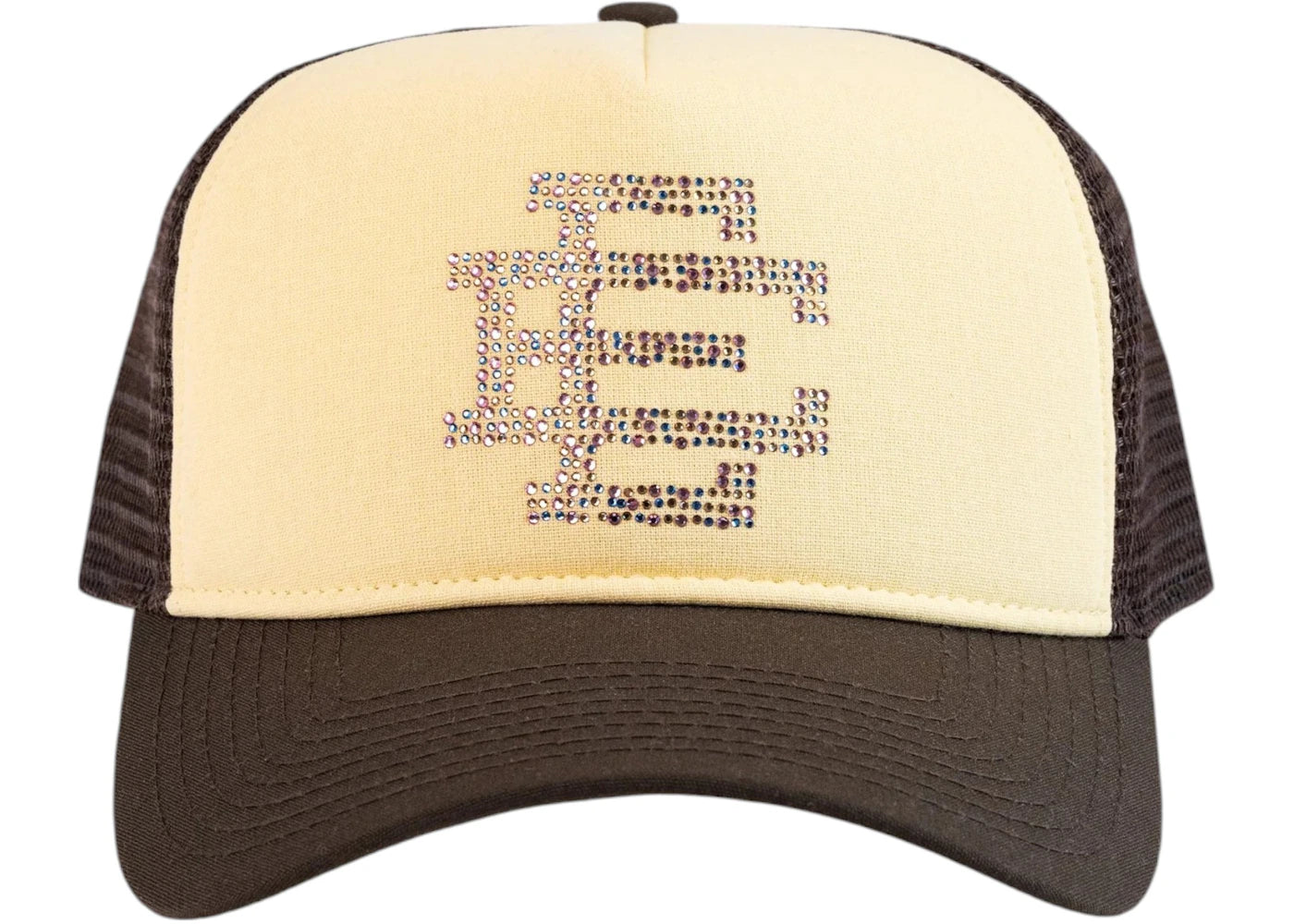Eric Emanuel EE Swarovski Trucker Brown/Swarovski