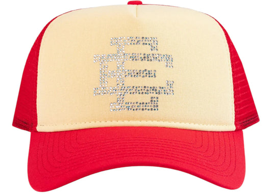 Eric Emanuel EE Swarovski Trucker Red/Swarovski