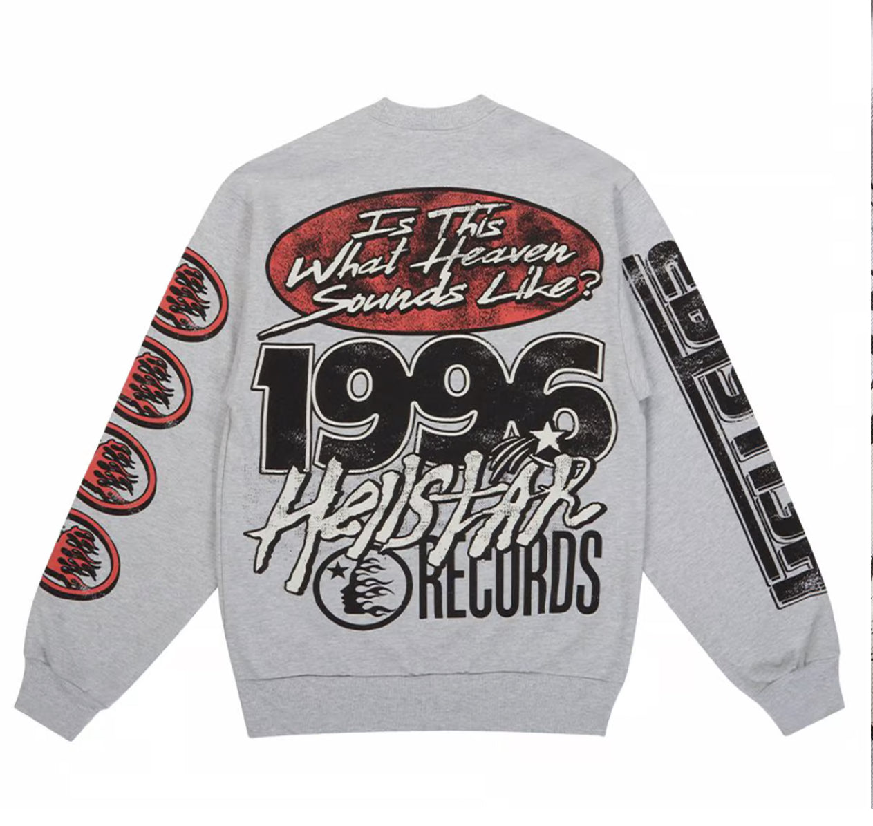 Hellstar Records Crewneck Grey