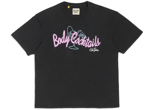 Gallery Dept. Body Cocktails T-Shirt Black