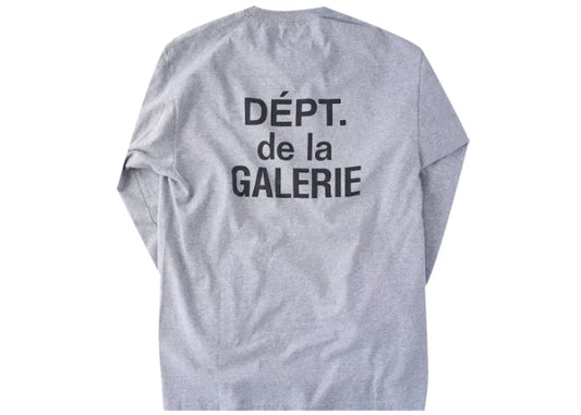 Gallery Dept. French Souvenir L/S T-Shirt Grey