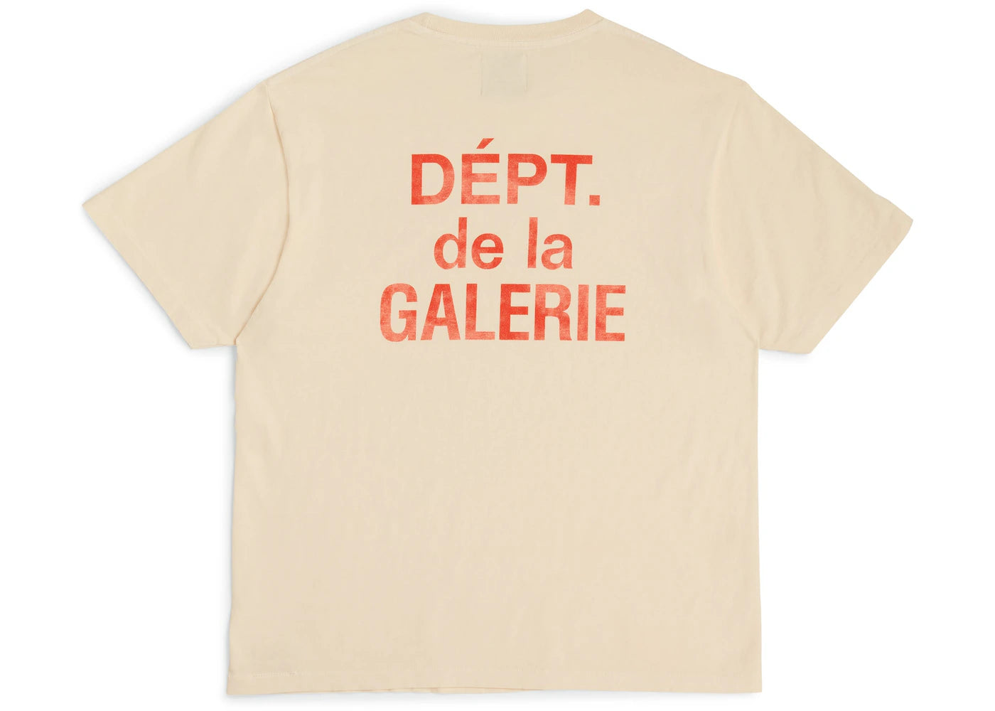 Gallery Dept. French T-shirt Cream/Orange