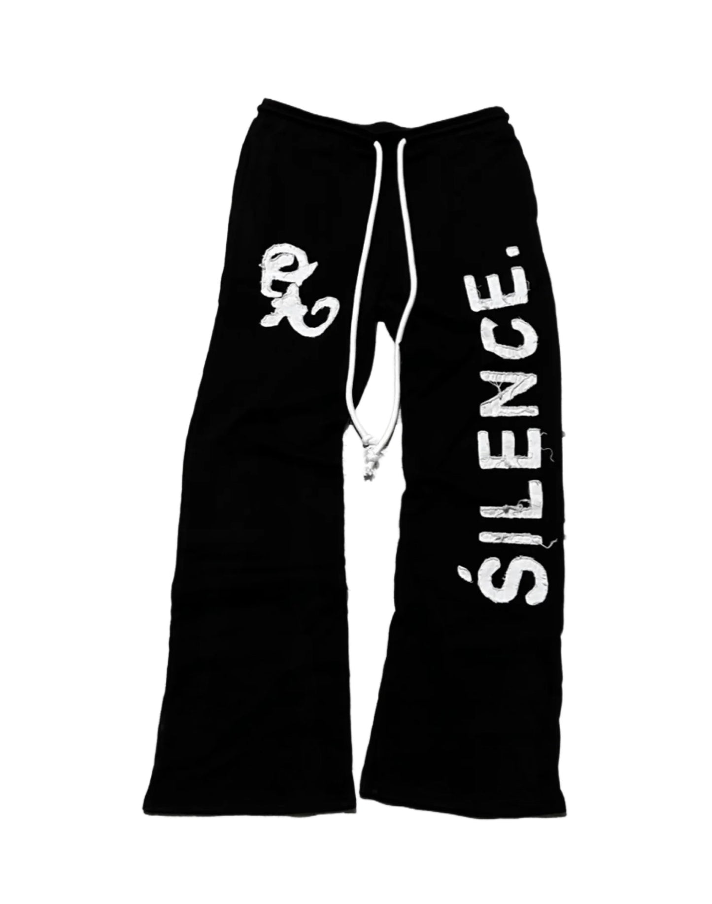 SILENCE ONYX DISTRESSED SWEATS