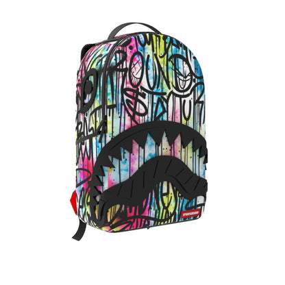 SPRAY GROUND GRAFFITI SHARKMOUTH THROWS DLXSV BACKPACK (B1295)