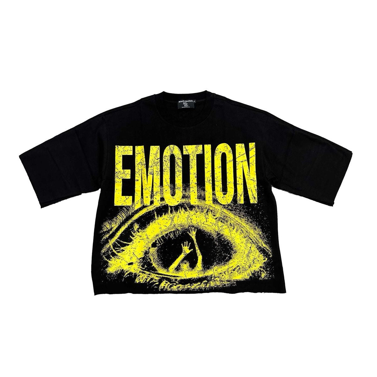 MIXED EMOTION Cropped "Trapped" Tee