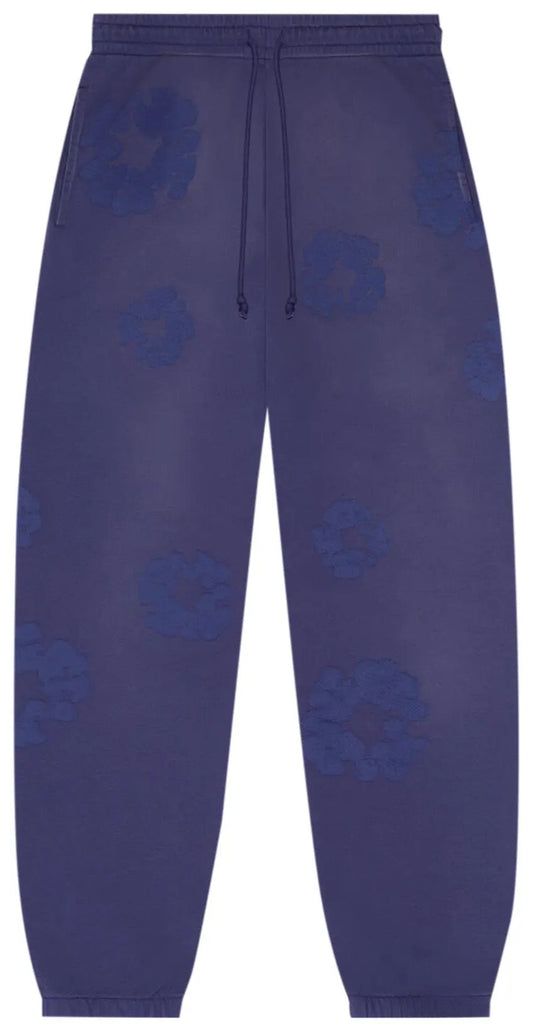 Denim Tears Mono Cotton Wreath Sweatpants 'Washed Blue'